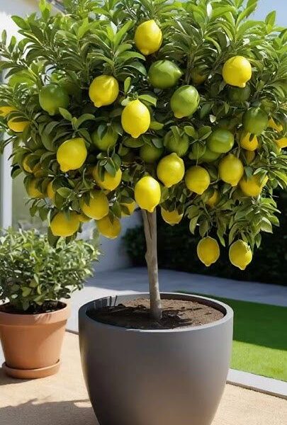 ⁦شجرة ليمون Lemon Adalia أضاليا مقزمة عليها الثمار للزراعة في البلكونات والحدائق وعلى أسطح المنازل⁩ - الصورة ⁦7⁩
