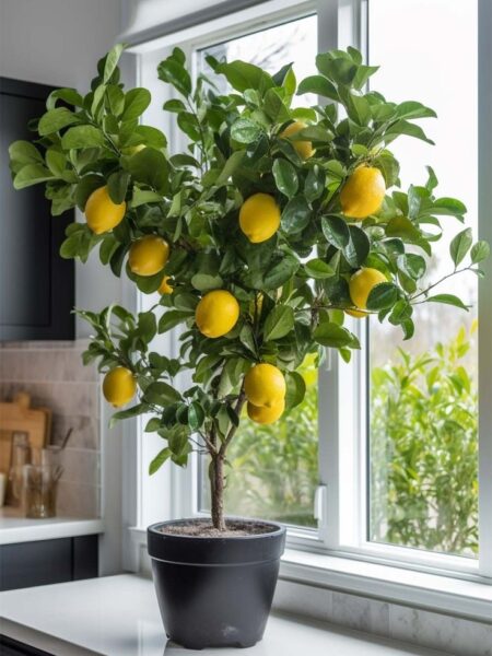 ⁦شجرة ليمون Lemon Adalia أضاليا مقزمة عليها الثمار للزراعة في البلكونات والحدائق وعلى أسطح المنازل⁩ - الصورة ⁦8⁩